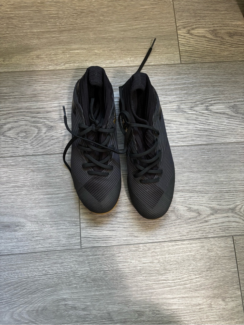 adidas Men's Black High-Top Athletic Sneakers